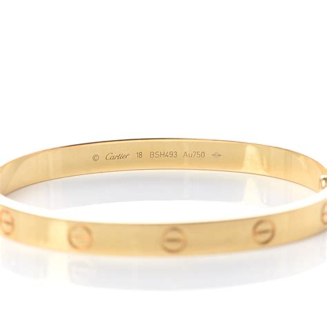 18k cartier bracelet|cartier bracelet women 18k new.